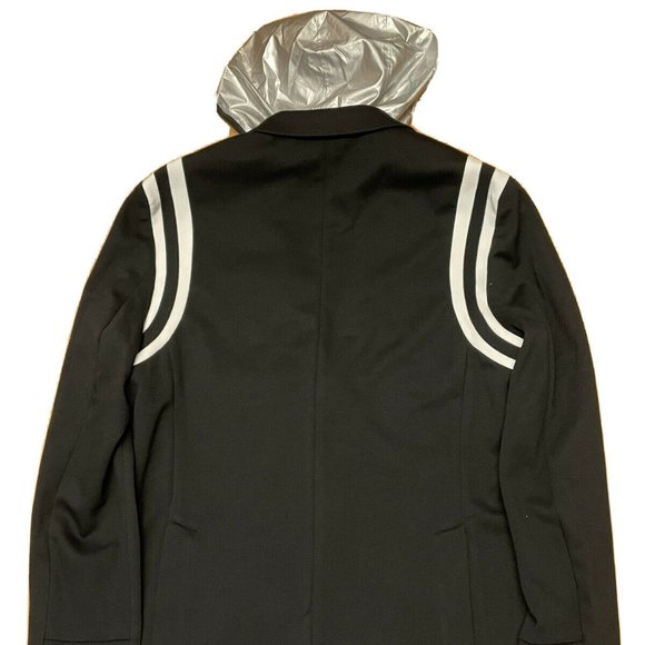 Polo Ralph Lauren M PWING 2 Blazer Hooded Rain Jacket Black Size XL